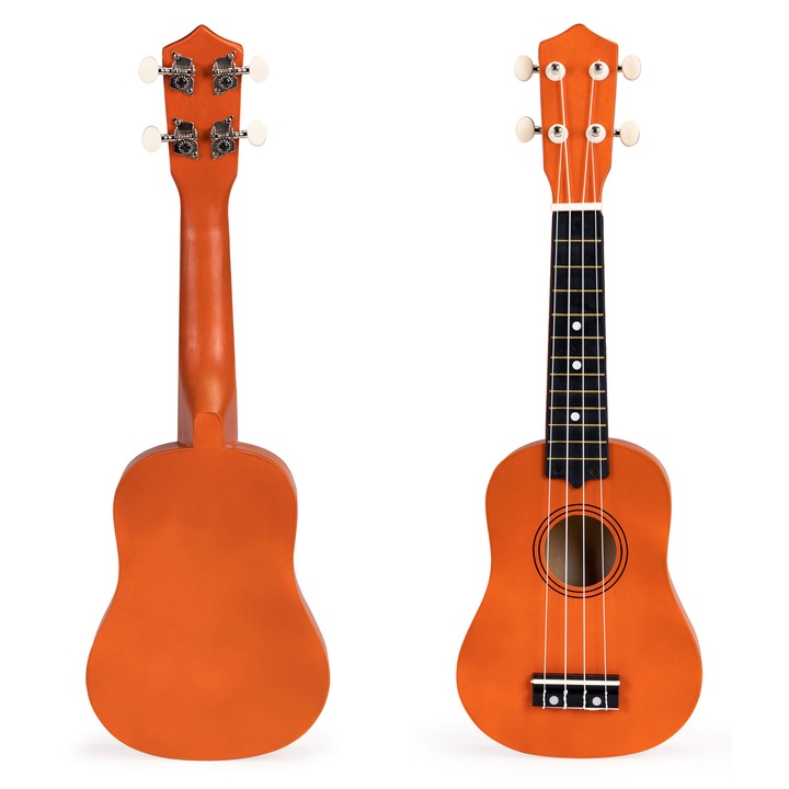 Chitara din lemn pentru copii Ecotoys MF019E Brown