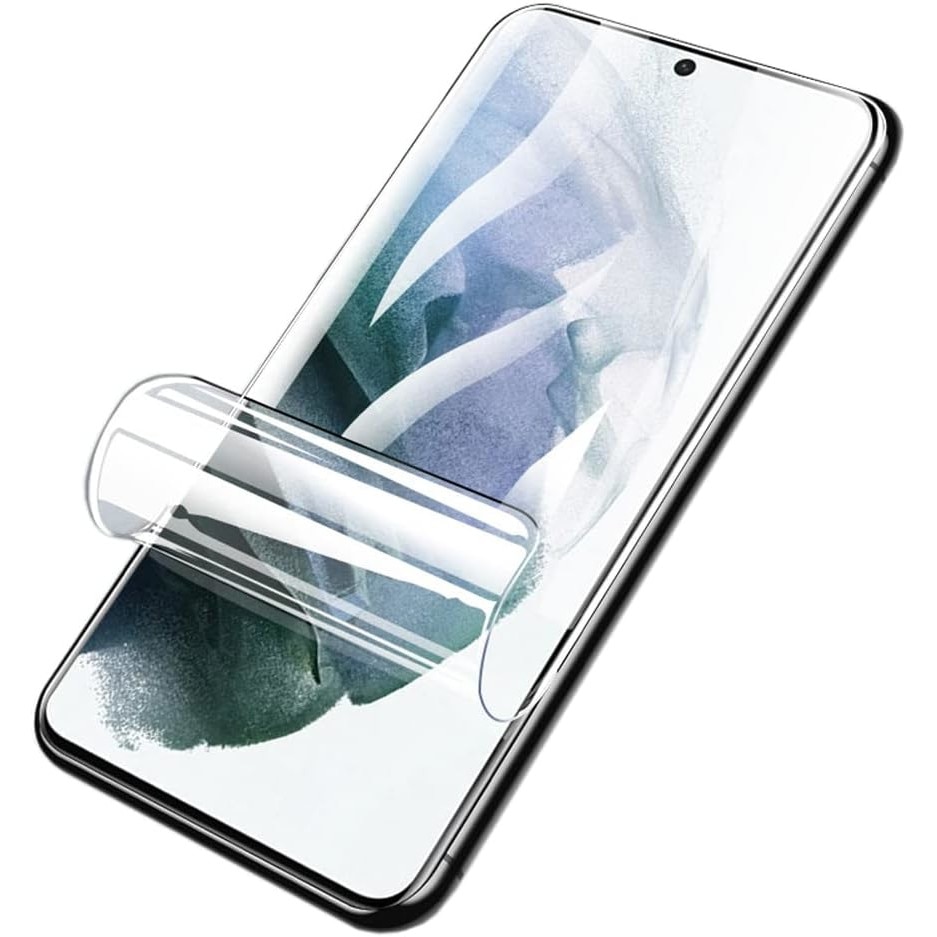 Folie de protectie ecran din silicon, TPU, Perfect fit, compatibila cu Samsung Galaxy S23, acopera tot ecranul, transparenta, ISAG