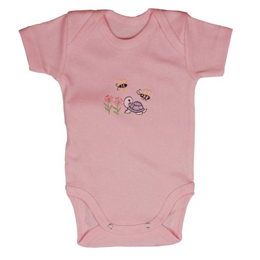 Set 4 body cu maneca scurta, 1-2 luni