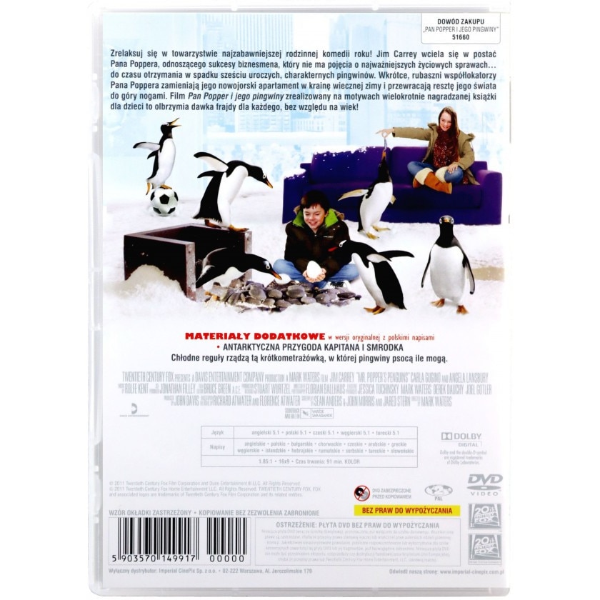 Pinguinii domnului Popper [DVD] - eMAG.ro