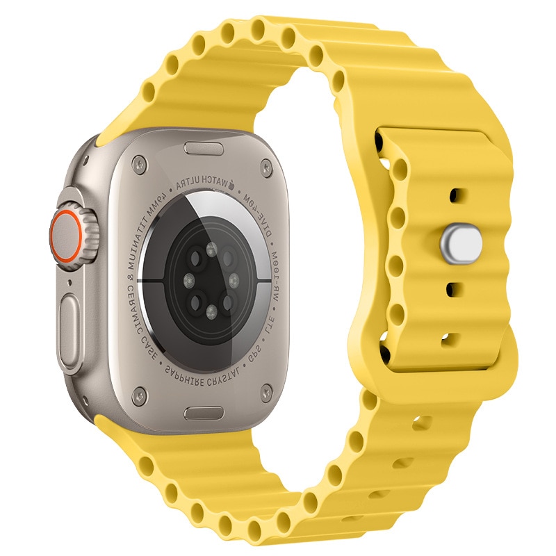Силиконова каишка LUVLU™, съвместима с Apple Watch Ultra/SE/8/7/6/5/4/3 ...