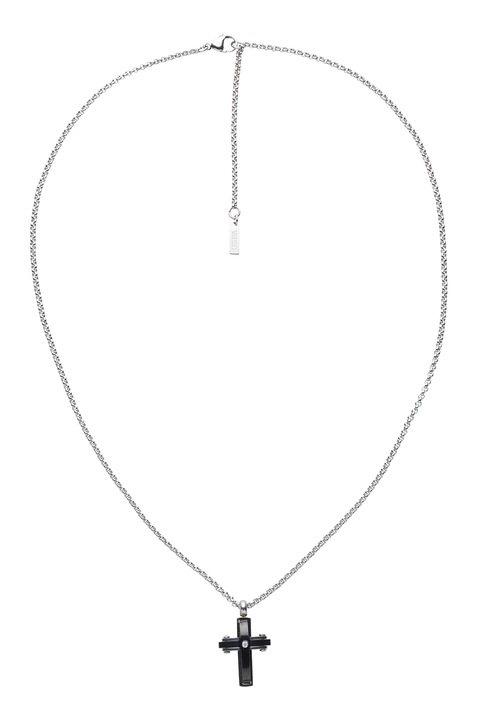 U.S. Polo Assn., Nyaklánc kereszt medállal, Ezüstszín