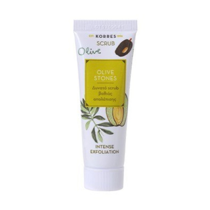 Scrub exfoliant intens cu masline, Korres, 18ml