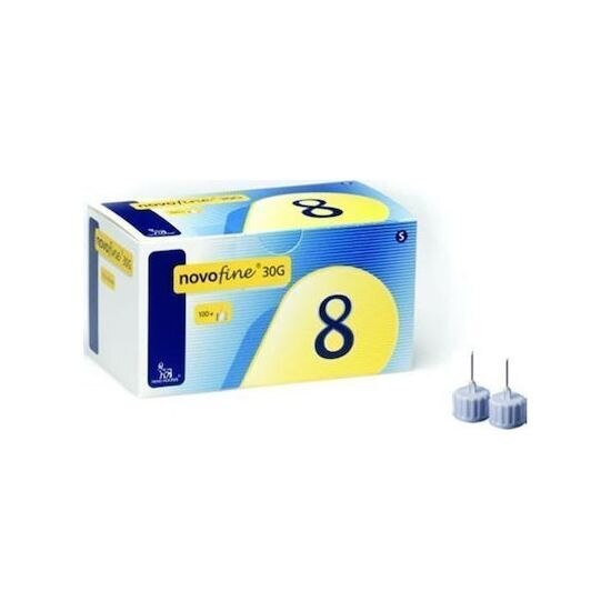 Set 100 Ace Insulina, Novofine, 8 mm, Fara durere, 30 G