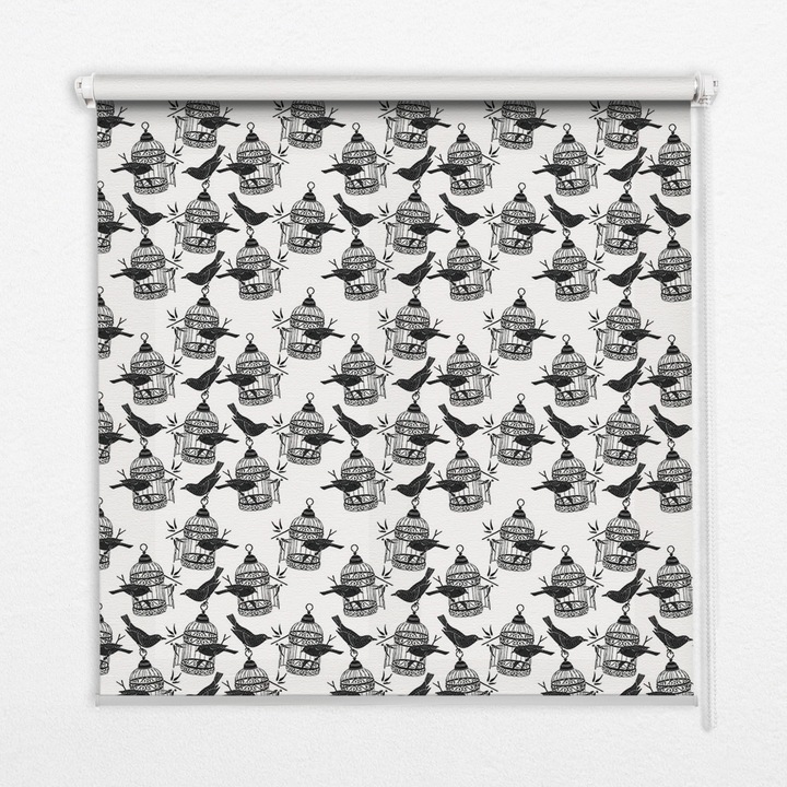 Rulou, Coloray, Black-out, Corbii Ne, Negru, 100 cm x 100 cm, 00030713
