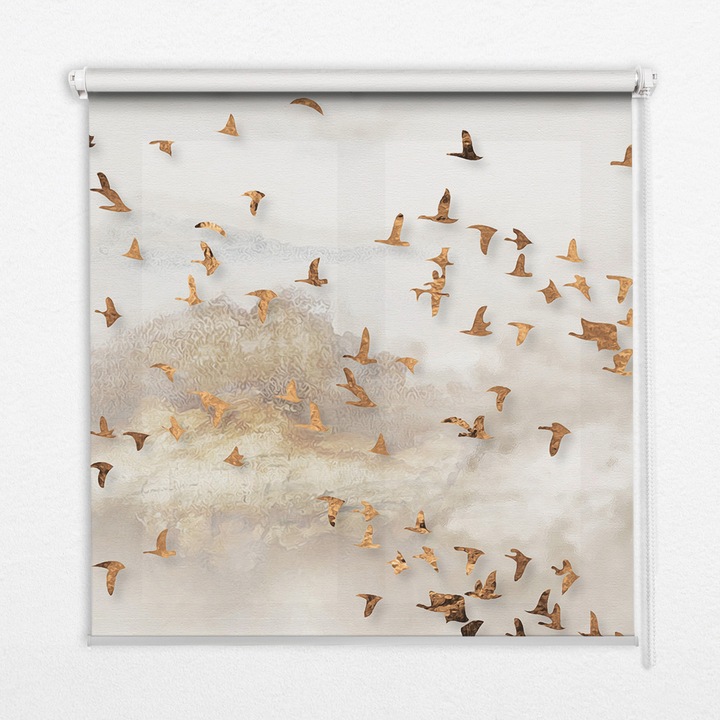 Rulou, Coloray, Stol de pasari, Gri, 50 cm x 50 cm, 00077782