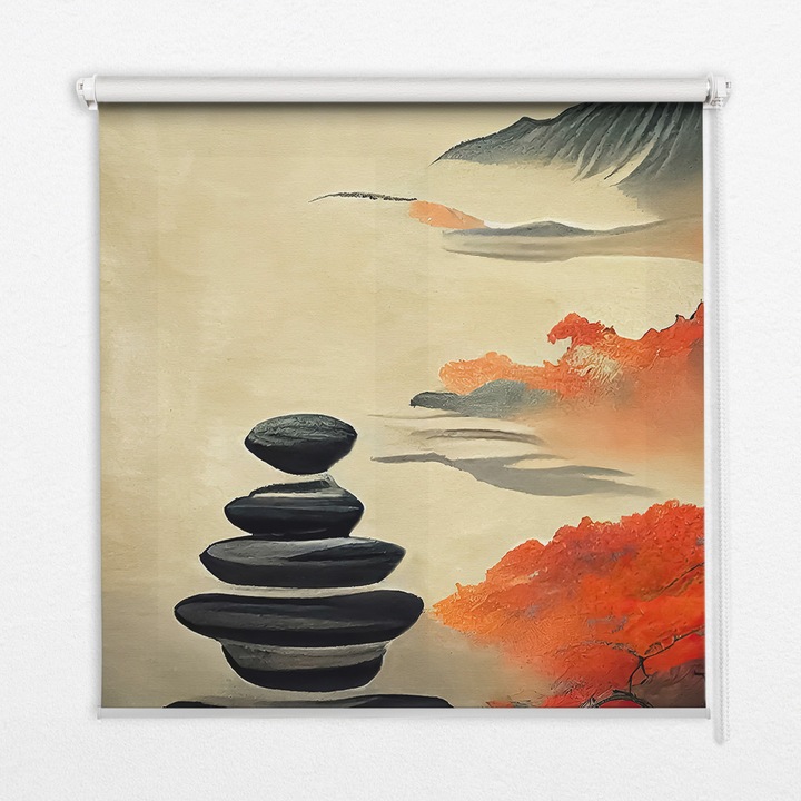 Rulou. Coloray. Black-out. Munte. Maro. 140 cm x 180 cm. 00077807