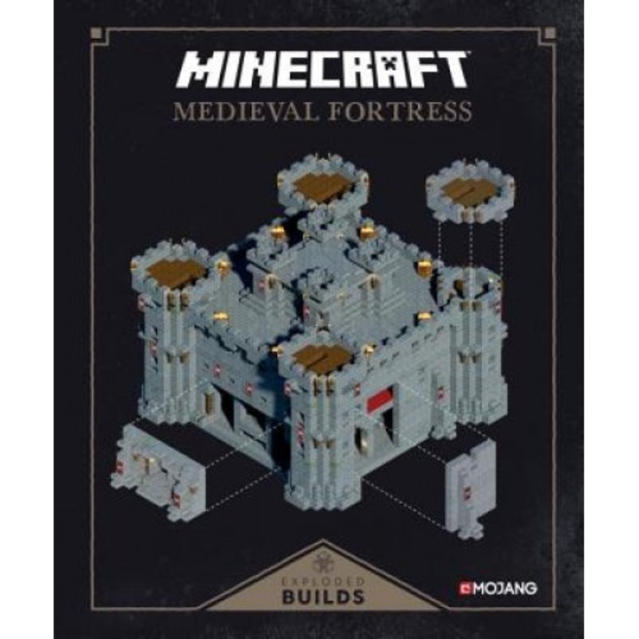 Minecraft: Exploded Builds: Medieval Fortress: An Official Mojang Book, Ballantine (Author)