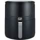 Friteuza cu aer cald Star-Light DAFV-1400B4B, 1400 W, 4.5 l, 10 Programe presetate, temperatura ajustabila, vas detasabil, gratar antiaderent detasabil, Negru