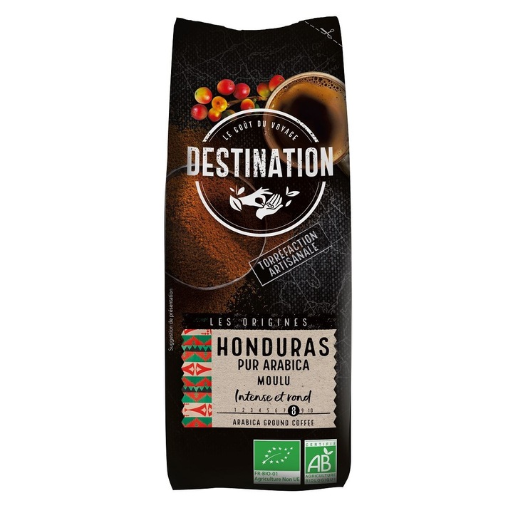 Cafea macinata honduras destination, eco, 250g