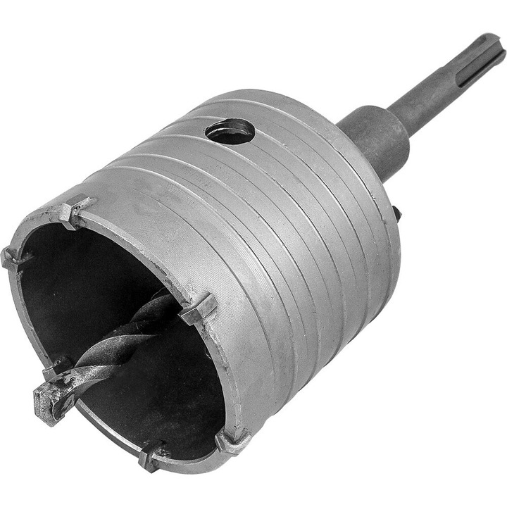 Freza carota vidia beton 65 mm cu burghiu si prelungitor SDS+ (V05094)