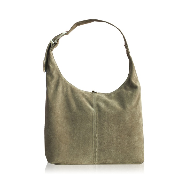 Serena táska, mokka, velúrból