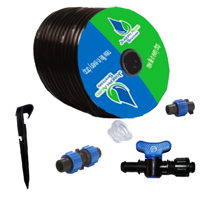 Sistem banda picurare pentru gradina kit 100mt 10cm