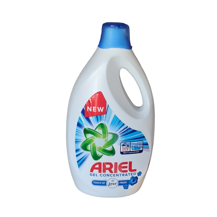 Detergent Ariel lichid concentrat 5,77 litri 105 spalari Touch of Lenor automat