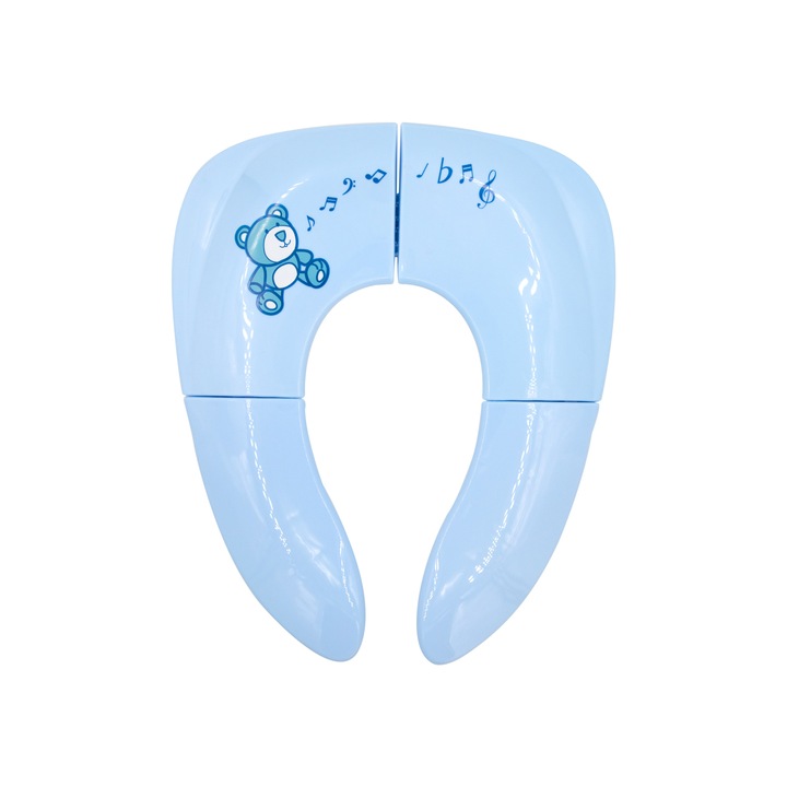 goBERA® WC-csökkentő, Összecsukható / Hordozható, Gyermek WC-tartó, Gyermek WC-ülőke, Kék