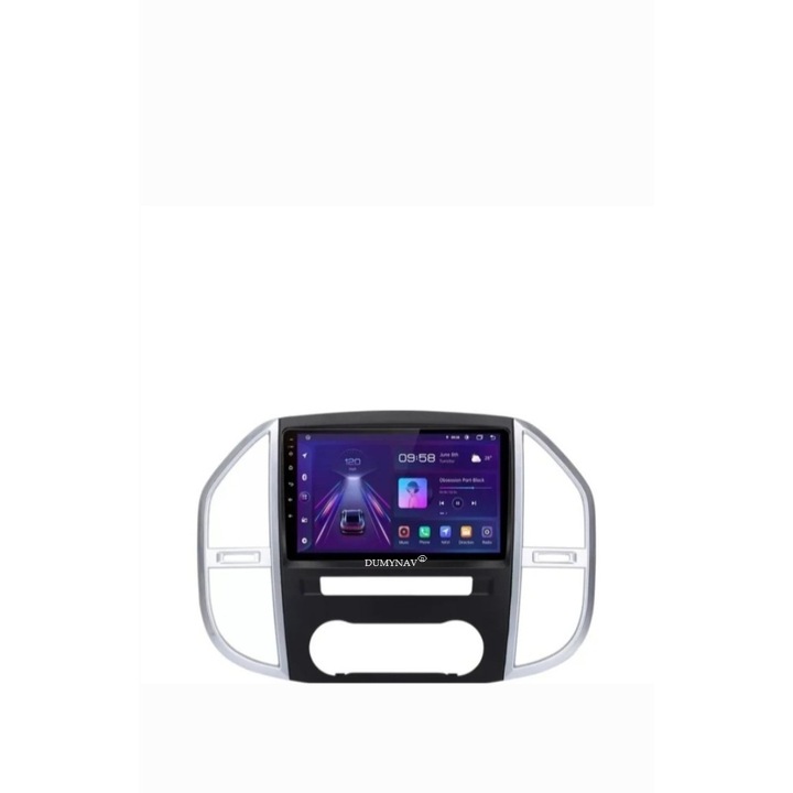 Navigatie android 12/32Gb memorie interna 2Gb Ram dedicata pentru Mercedes Benz Vito 2014-2020 sunet Dsp+Rds,4*50W, wi-fi bluetooh Quad-Core4*1,3Ghz, Display 10,1 inch, Full Hd