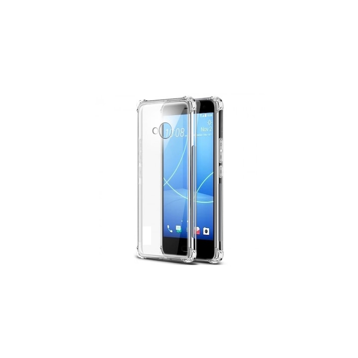 TPU гел калъф, силикон, съвместим с HTC U11 Life, прозрачен