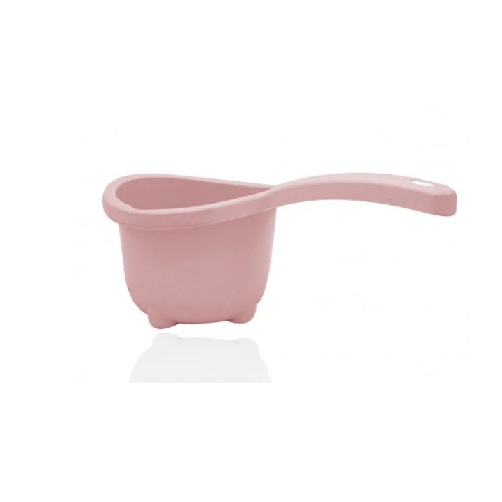 Кана за изплакване BabyJem, С дръжка, Розов