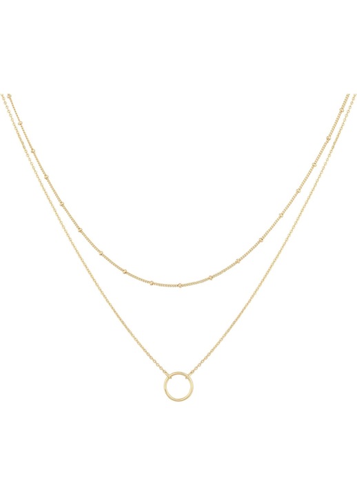 Colier dama, AMRINUGL, 18K aur, 18" lungime, ambalaj cadou