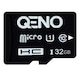 Card De Memorie MicroSD Premium, 32 GB, HC I, Class 10, QENO, 100MB/S, Pentru Camera Auto, Telefon, Aparat Foto, HUB, Console, Negru