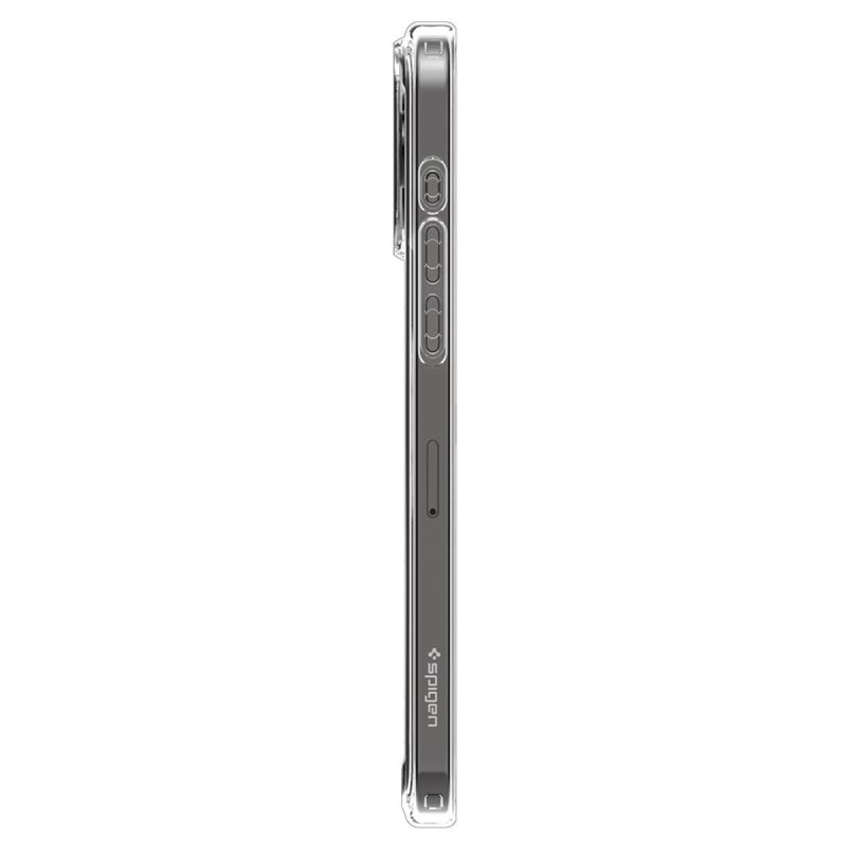 Husa pentru iPhone 15 Pro - Spigen Ultra Hybrid MagSafe - Frost Clear