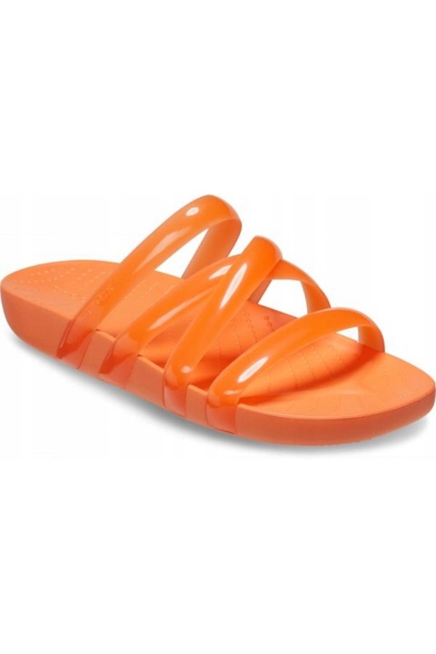 Дамско сабо, Crocs, Splash Glossy Sandal, Оранжев, Оранжев, 39-40