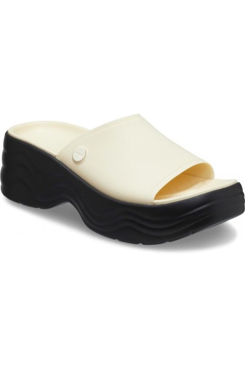 Saboti Femei, Crocs, Skyline Slide, Bej, Bej, 38-39