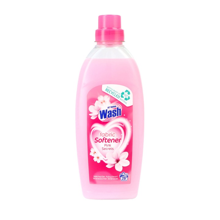 Balsam de rufe At Home Wash Pink Secrets, 20 spalari, 750ml