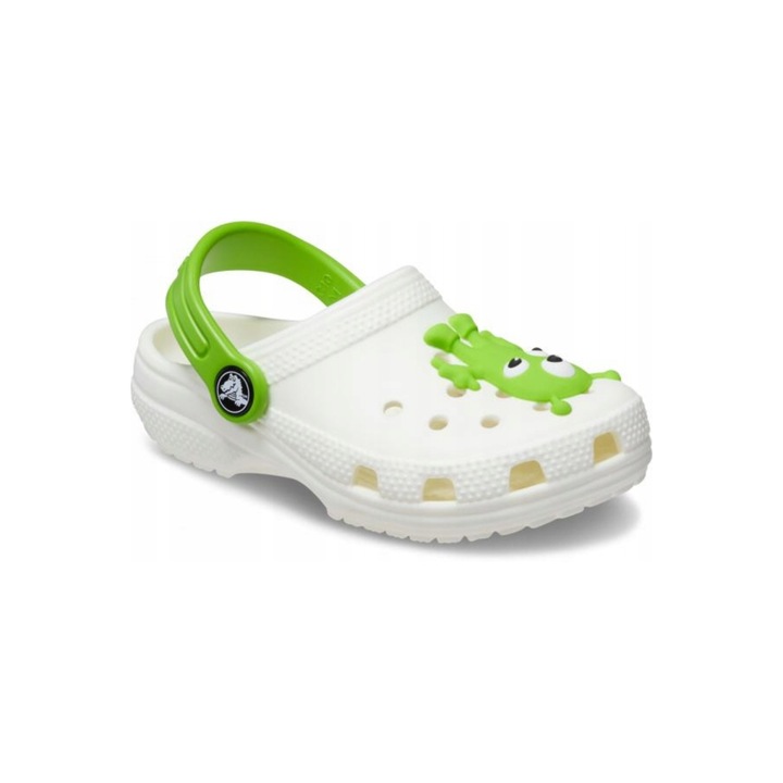 Saboti Copii, Crocs, Classic Alien, Alb, Alb, 20-21 EU