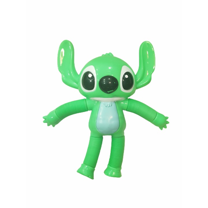 Jucarie Fidget, Stitch, Stretchy, Verde, Antistres