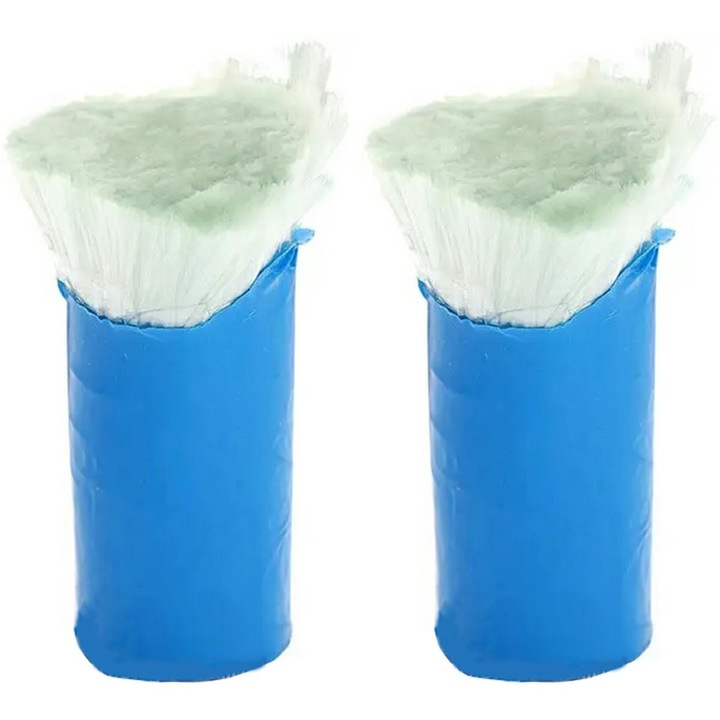 Set doua perii de curatat din otel inoxidabil, Zola®, potrivite pentru diferite suprafete