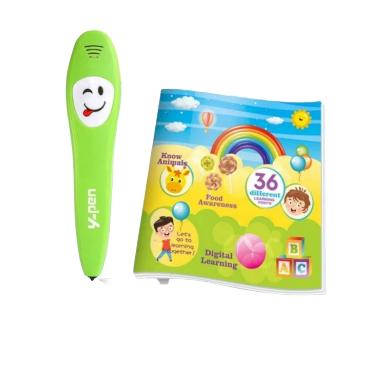 Jucarie educativa pentru copii, limba engleza, Ypen, 2+ ani