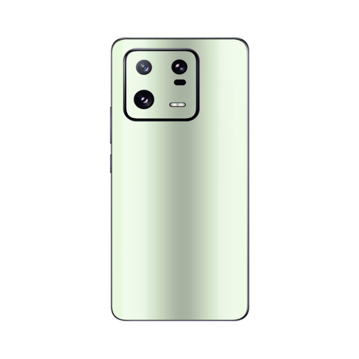 iSkinz fólia Xiaomi 13 Pro telefonhoz – foszforeszkáló zöld fény, 360 fokos vágás, teljes testet fedő tapadó bőr, hát- és oldalvédő tok