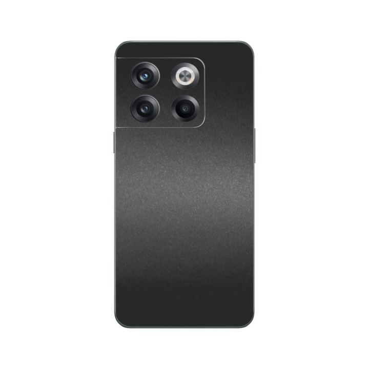iSkinz Folie за OnePlus 10T - матово черно, 360 разрез, залепваща кожа на цялото тяло, защита на задния и страничния капак