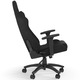 Стол Gaming Corsair TC100 RELAXED, Текстил, Облегалка за глава, Черен
