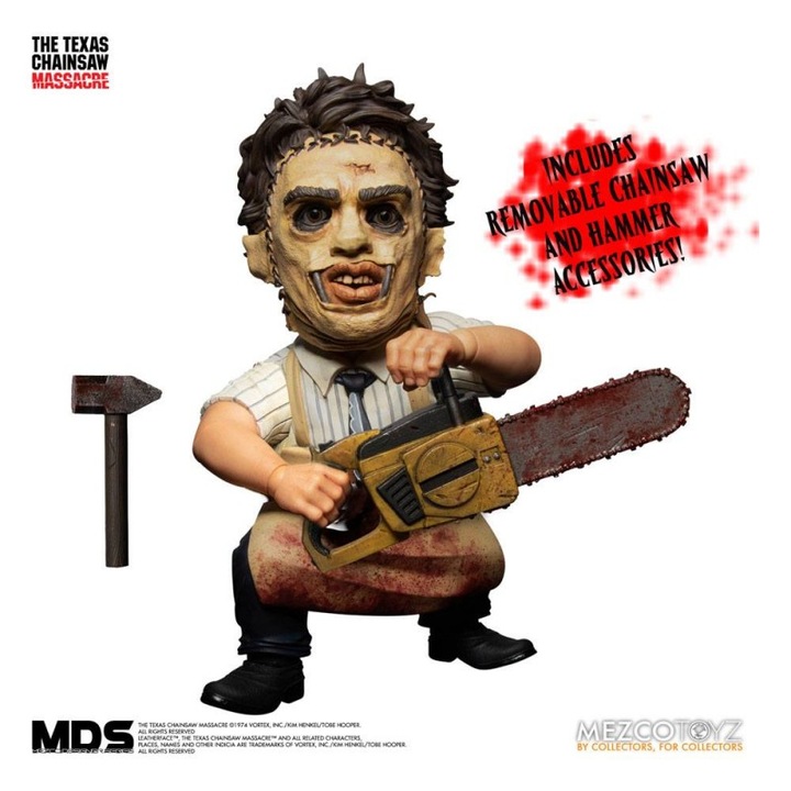 Статуетка Texas Chainsaw Massacre MDS Leatherface, 15 см, многоцветна