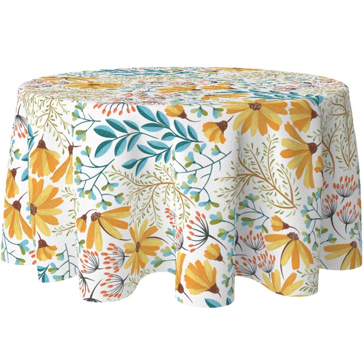 Fata de masa, HomeView, H-OBK016, 140, Rezistent la murdarie, Multicolor