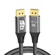 Cablu Video DisplayPort 1.4 eRDX® – 2m, 8K 60Hz, 4K 144Hz, 32.4Gbps, HDR, G-Sync, FreeSync, PC / Laptop / Monitor