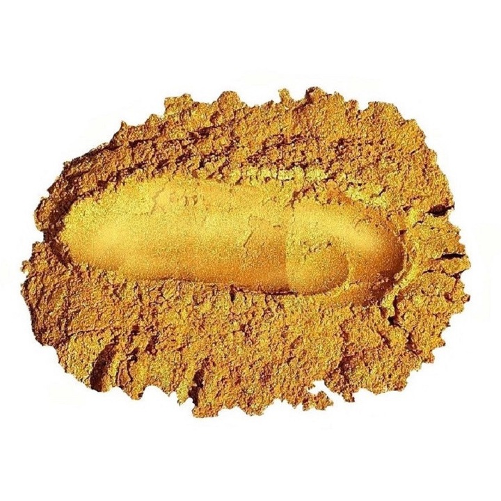 Pigment perlescent premium 35gr flash gold, art line DEVE, colorant pulbere metalizata auriu sclipitor pentru rasina epoxidica, lac sau vopsea decorativa