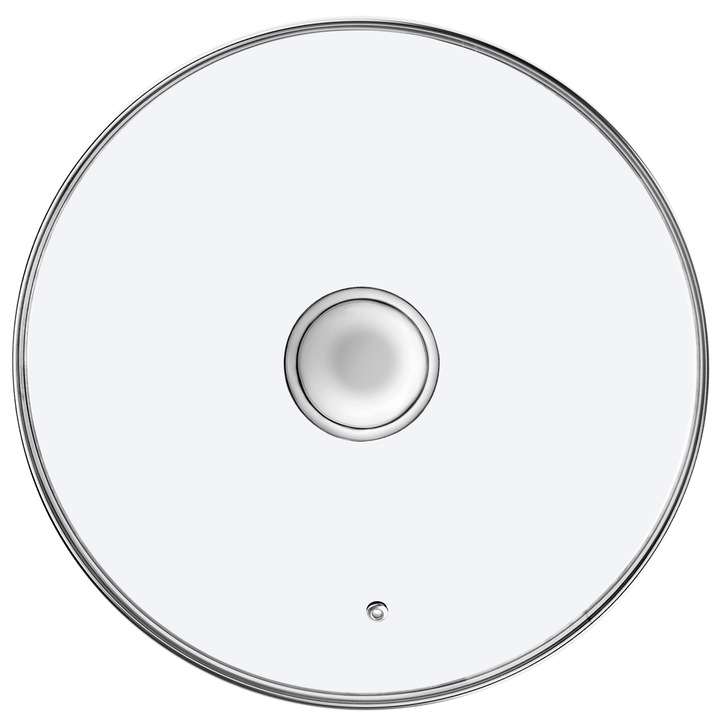 Capac termorezistent cu maner metalic, KADAX, 30 cm