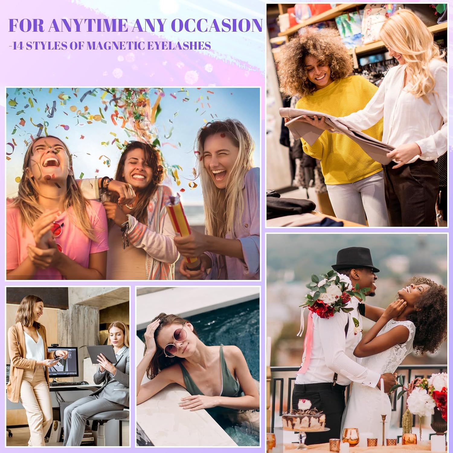 Set gene false OIMG, 6 perechi, Negru eMAG.ro