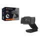 Webcam AMDIS 2K- HD AF-Webcam+Microphon, Negru