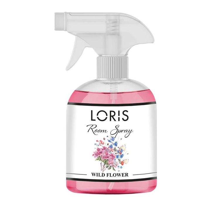LORIS Spray Room légfrissítő, Vadvirág, 500 ml