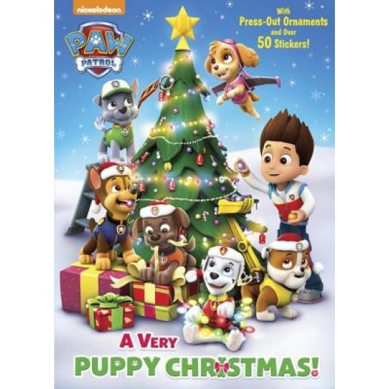 A Very Puppy Christmas! (Paw Patrol), Golden Books (Author)