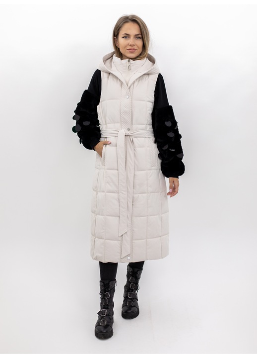 Vesta dama lunga 818, Crem, M