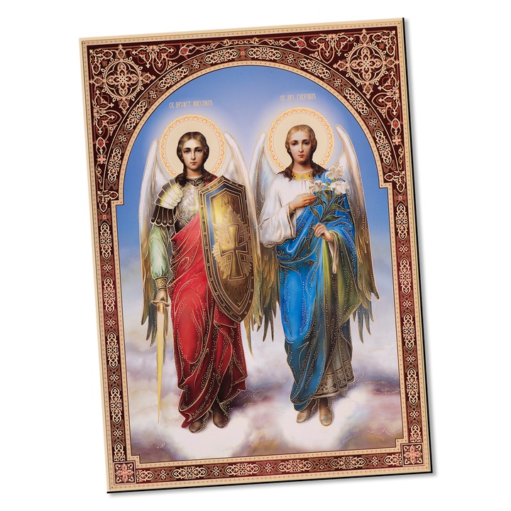Магнитна икона на Св. Архангели Михаил и Гавриил