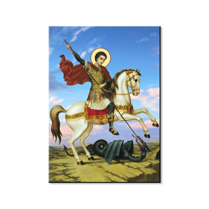 Магнитна икона Saint Great Martyr Gheorghe v2