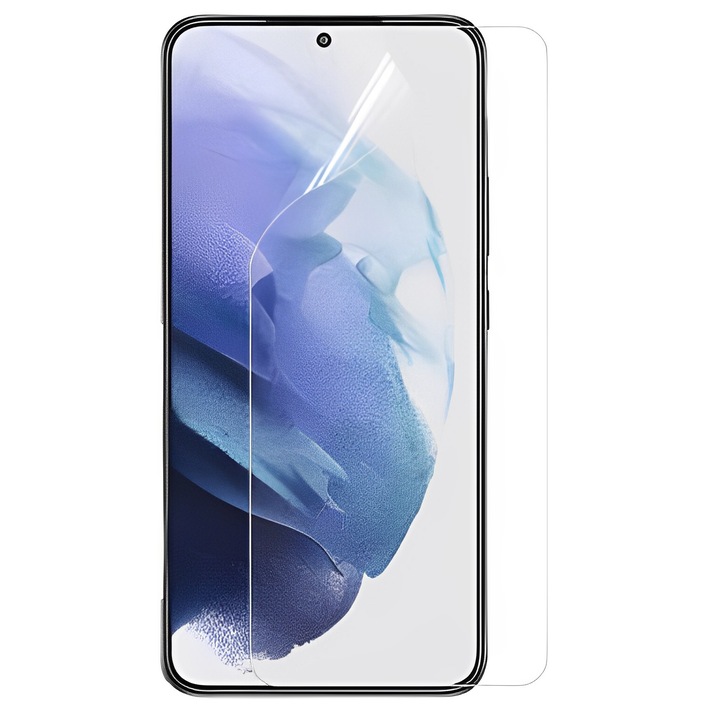 Комплект от 2 протектора за екран за Samsung Galaxy S21 Plus, Ultra Clear, пълно лепило, регенерируемо, против надраскване, против пръстови отпечатъци, бързо поставяне