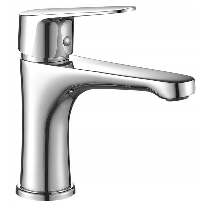 Robinet lavoar, Kuchinox, Ceramica, Argintiu