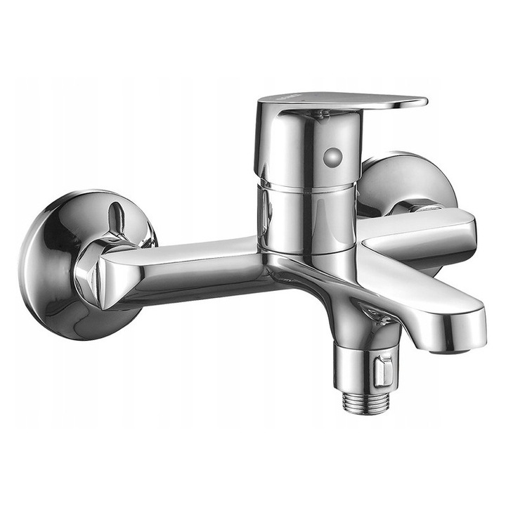 Смесител за баня, Kuchinox, Керамика, Сребрист